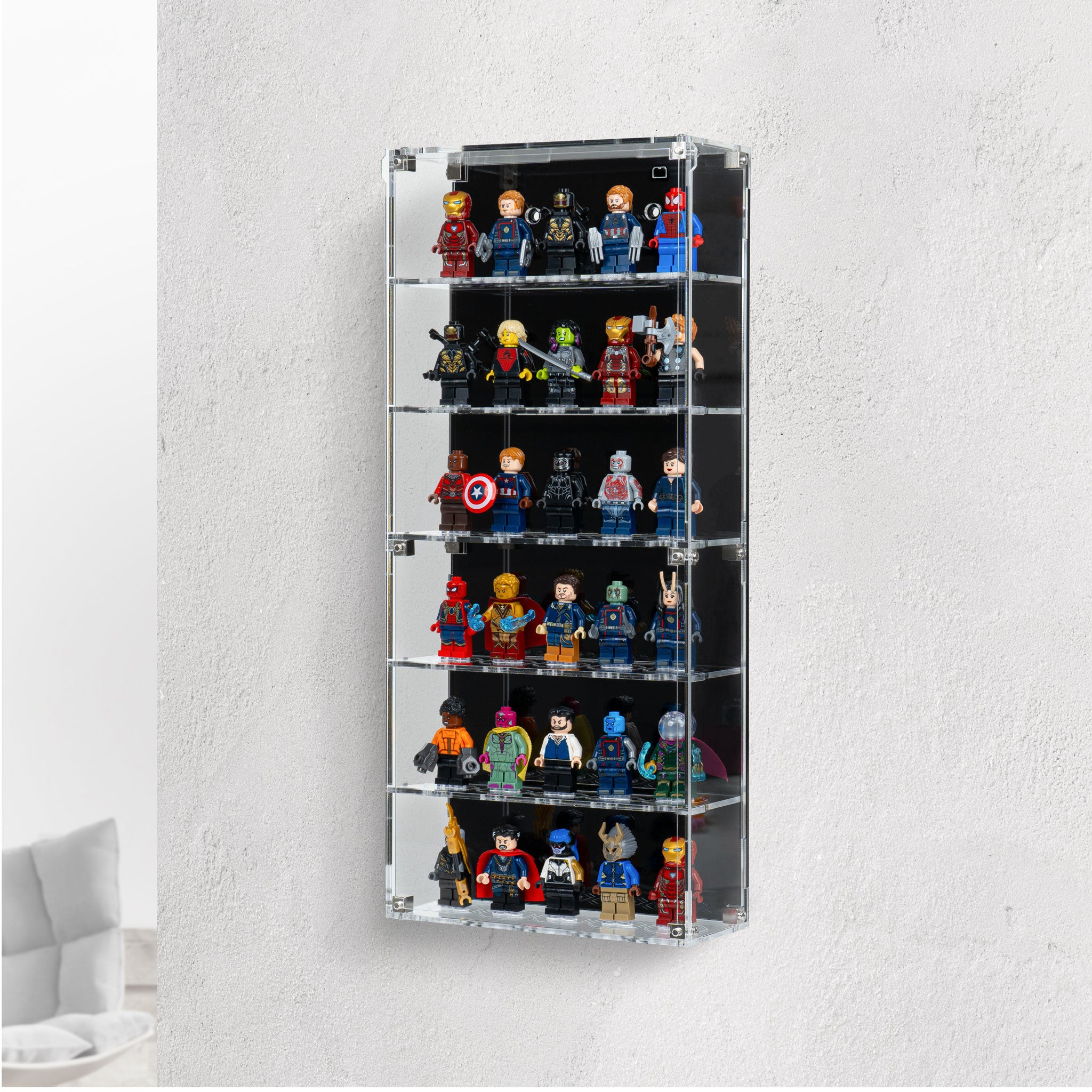 Mini Figure Display LEGO® Minifigures Display Cases & Stands | Wicked Brick