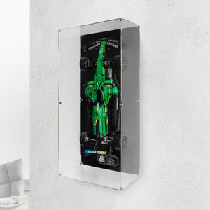 Wall Mounted Display Case for LEGO® Technic™ Aston Martin Aramco AMR25 F1® Car (42240)