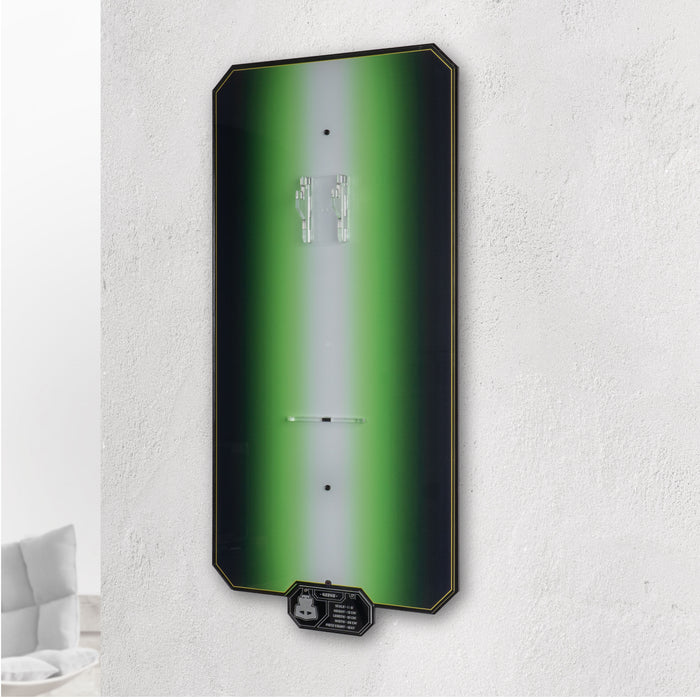 Wall Mounted Display Stand for LEGO® Technic™ Aston Martin Aramco AMR25 F1® Car (42240)