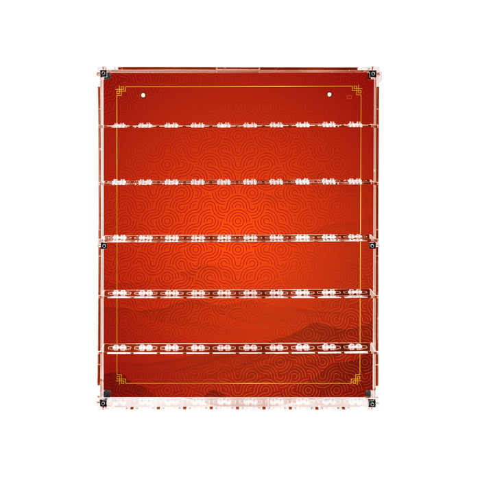 Wall Mounted Tiered Display Cases for LEGO® Minifigures