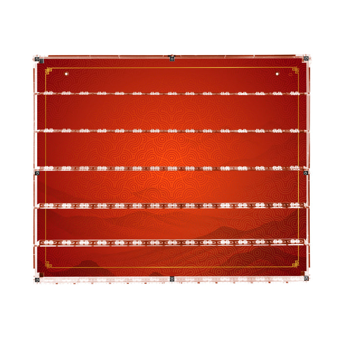 Wall Mounted Tiered Display Cases for LEGO® Minifigures