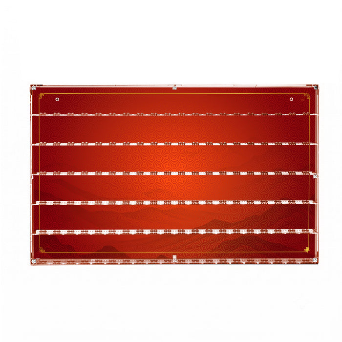Wall Mounted Tiered Display Cases for LEGO® Minifigures