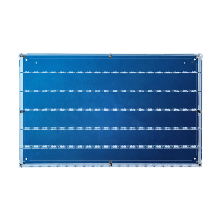 Wall Mounted Tiered Display Cases for LEGO® Minifigures