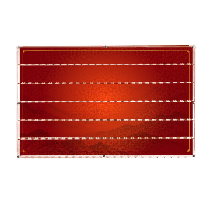 Wall Mounted Tiered Display Cases for LEGO® Minifigures