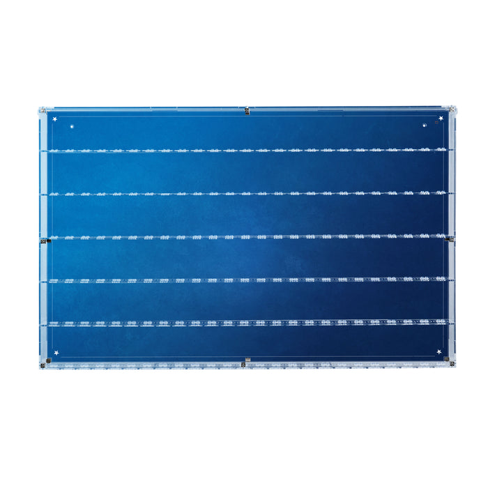 Wall Mounted Tiered Display Cases for LEGO® Minifigures