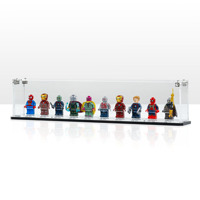 Single Lego Display Single Level Display Cases for LEGO Minifigures — Wicked Brick