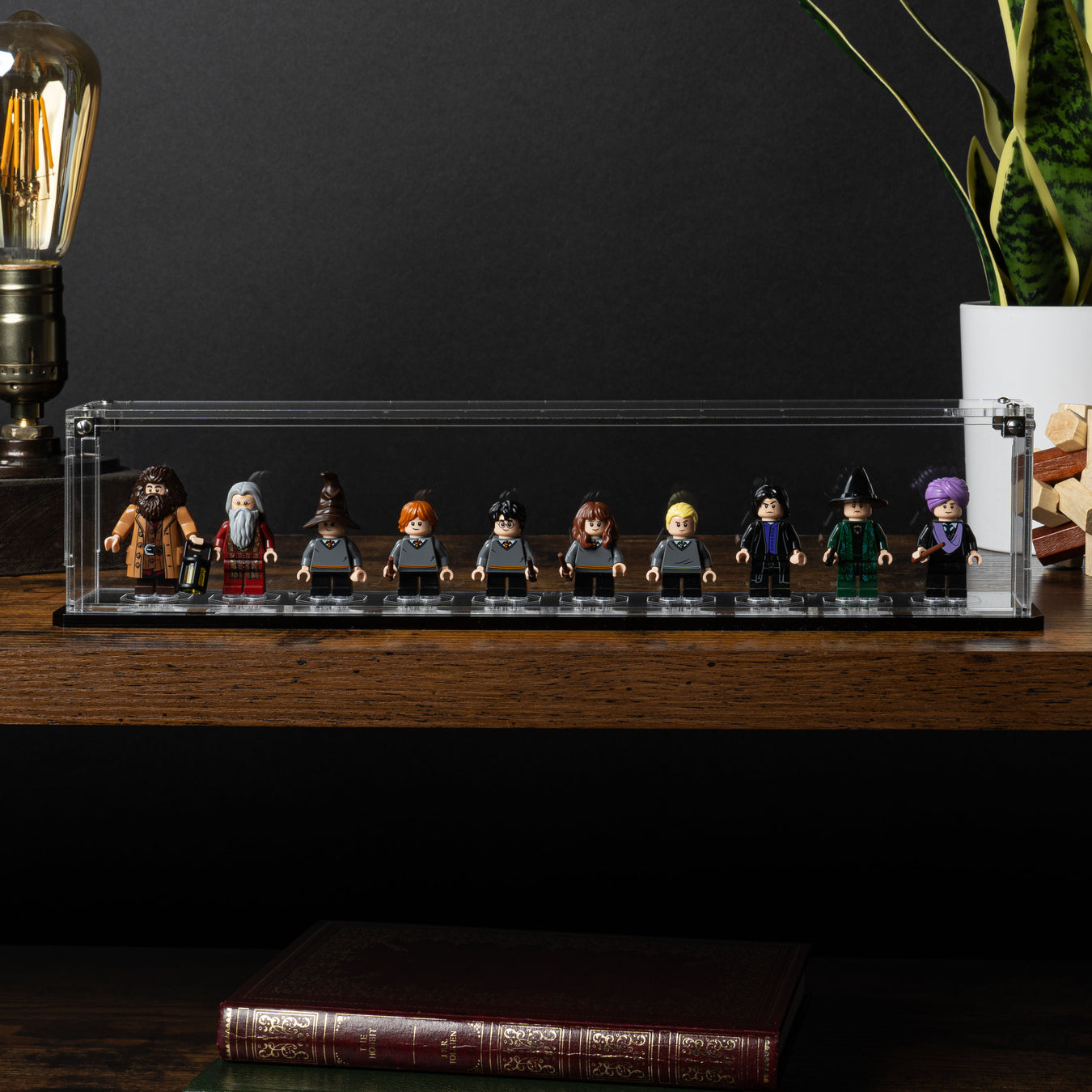 Single Lego Display Single Level Display Cases for LEGO Minifigures — Wicked Brick