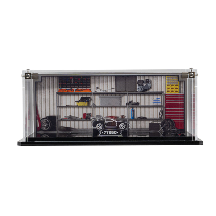 Display Case for LEGO® Speed Champions The Fast and The Furious Toyota Supra MK4 (77260)