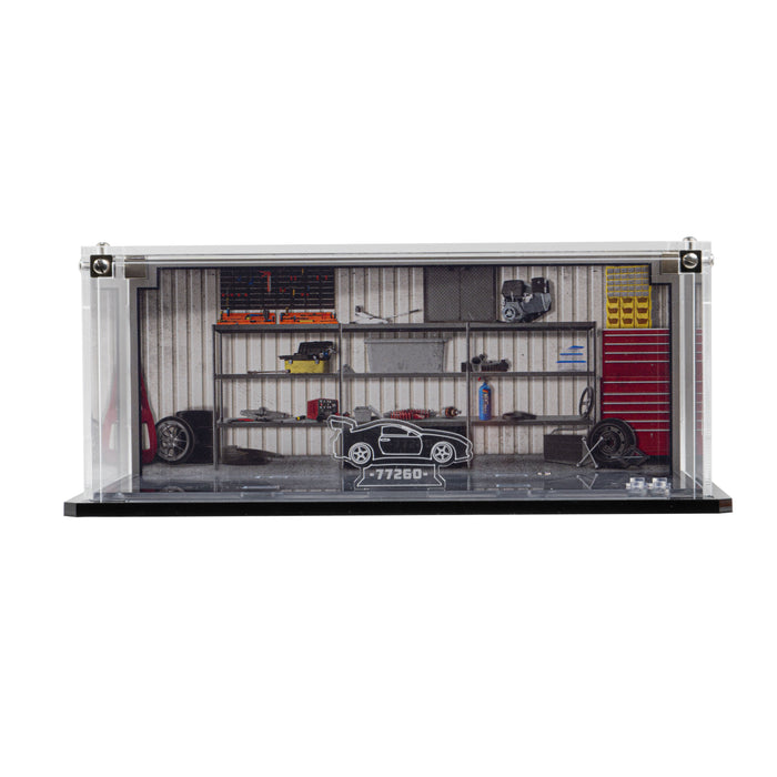 Display Case for LEGO® Speed Champions The Fast and The Furious Toyota Supra MK4 (77260)
