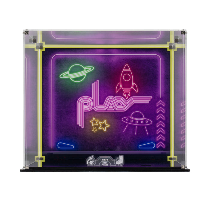 Display Case for LEGO® Icons Arcade Pinball Machine (11374)