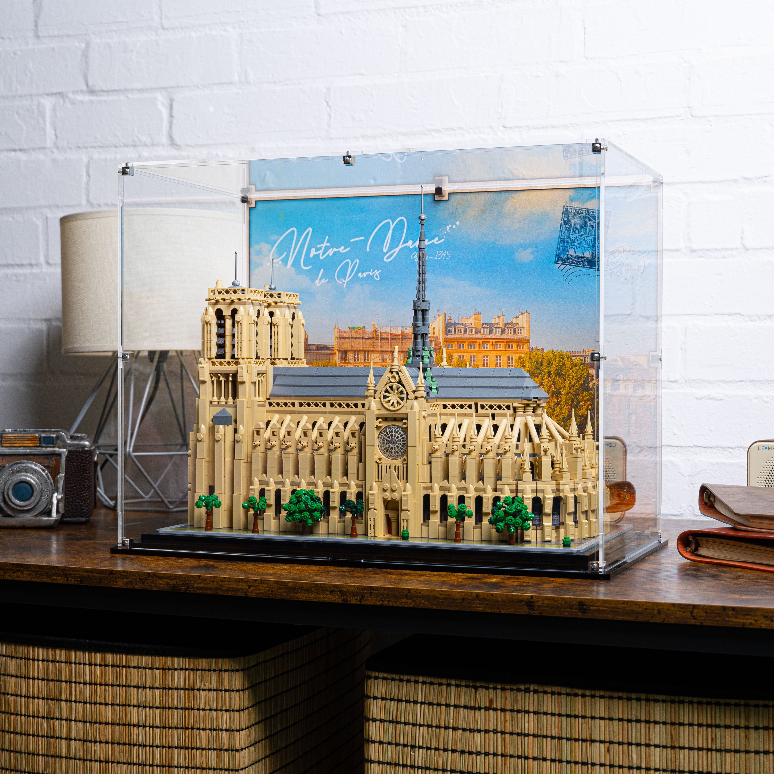 Display Case for LEGO Architecture Notre-Dame de Paris 21061 — Wicked Brick