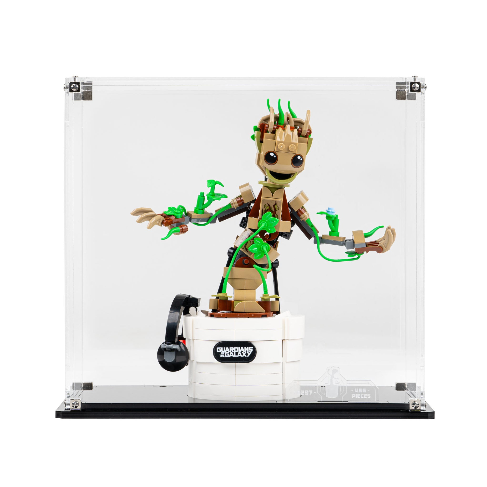 Display Case for LEGO® Marvel™ Dancing Groot (76297) — Wicked Brick