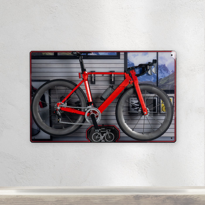 Wall Mounted Display Stand for LEGO® Icons: Road Bike (11380)