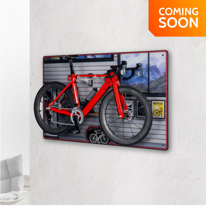 Wall Mounted Display Stand for LEGO® Icons: Road Bike (11380)