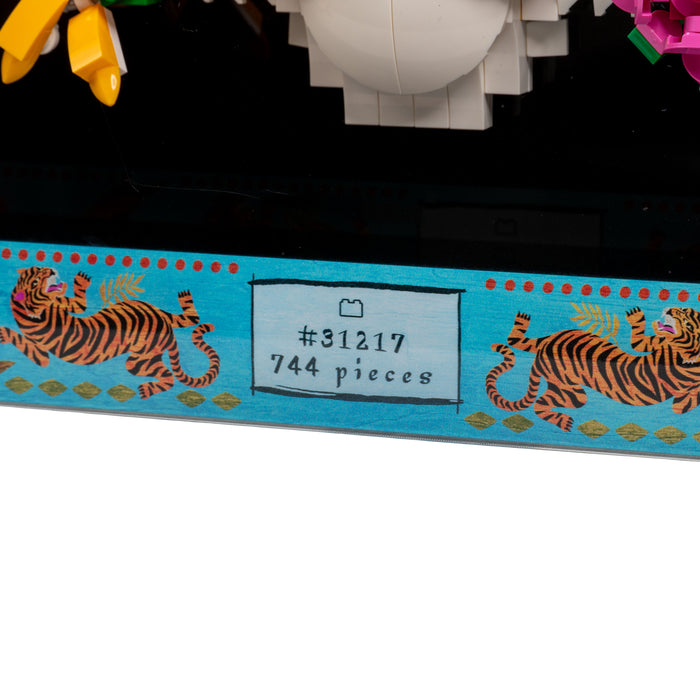 2-in-1 Display Case for LEGO® Art The Fauna Collection - Tiger (31217)