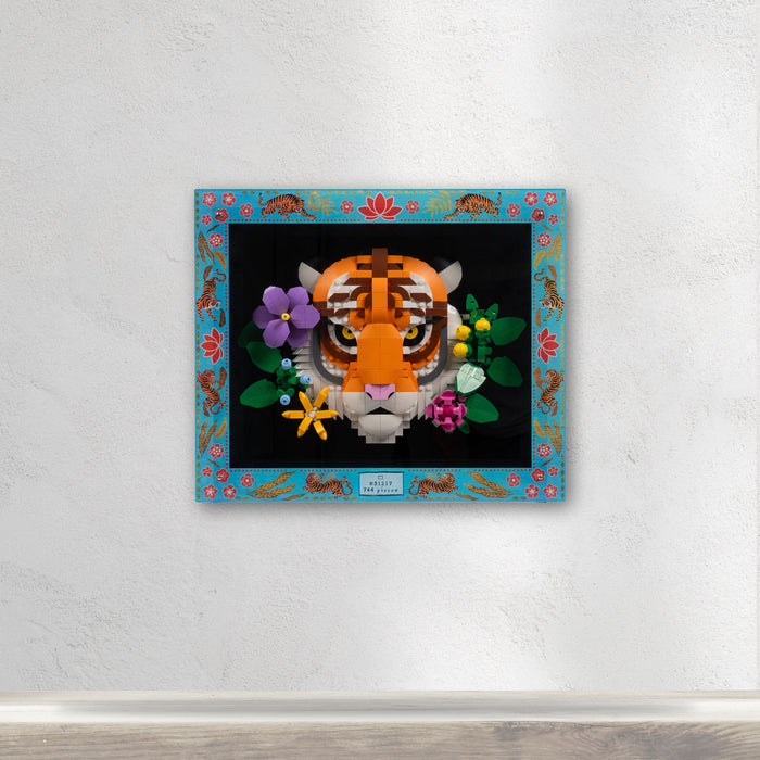 2-in-1 Display Case for LEGO® Art The Fauna Collection - Tiger (31217)