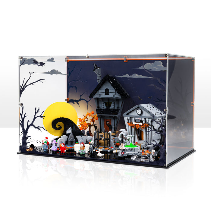 Display Case for LEGO® Ideas: The Nightmare Before Christmas (21351)