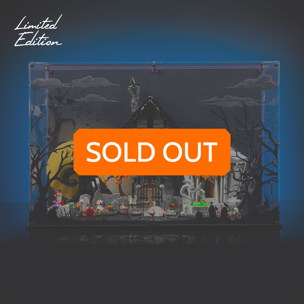 Display Case for LEGO Ideas The Nightmare Before Christmas 21351