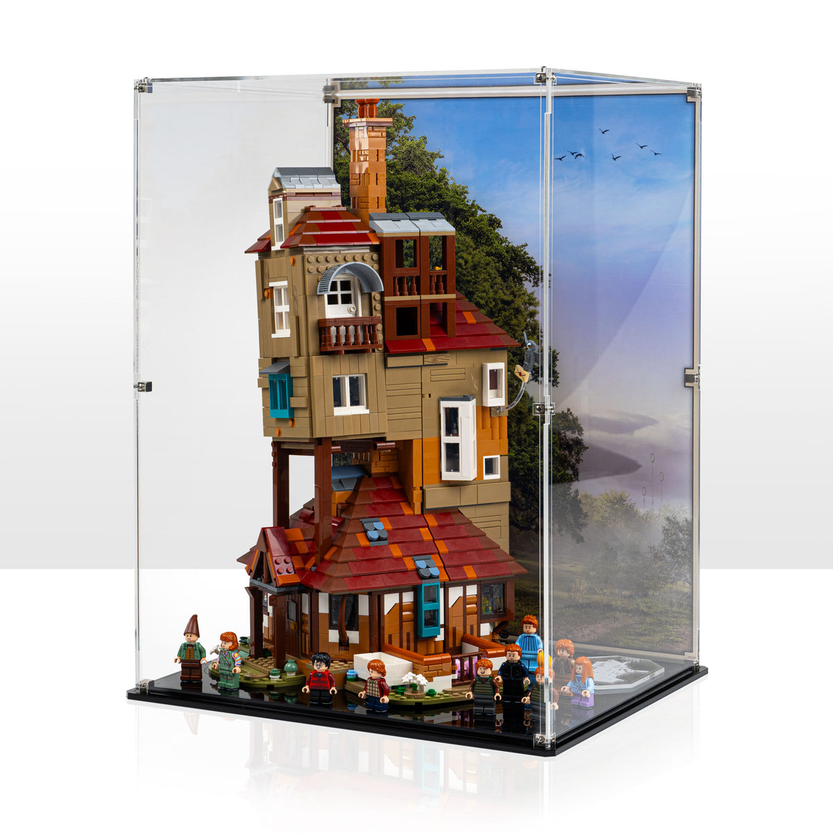 Display Case for LEGO Harry Potter The Burrow 76437 — Wicked Brick