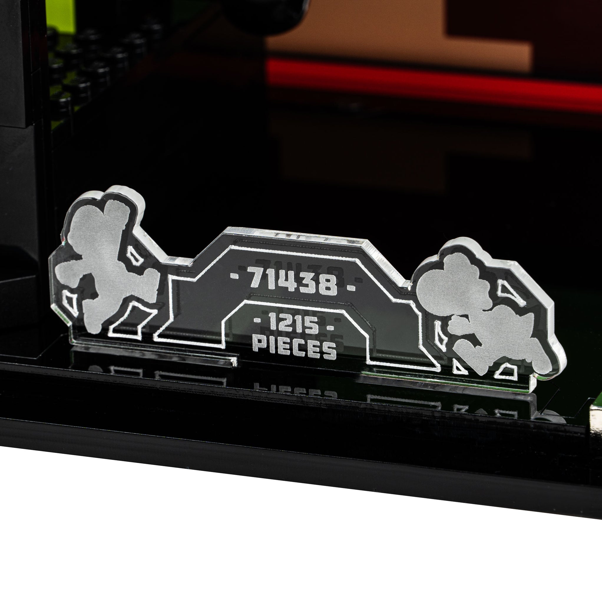 Display Case for LEGO® Super Mario™ Super Mario World™ Mario and Yosh