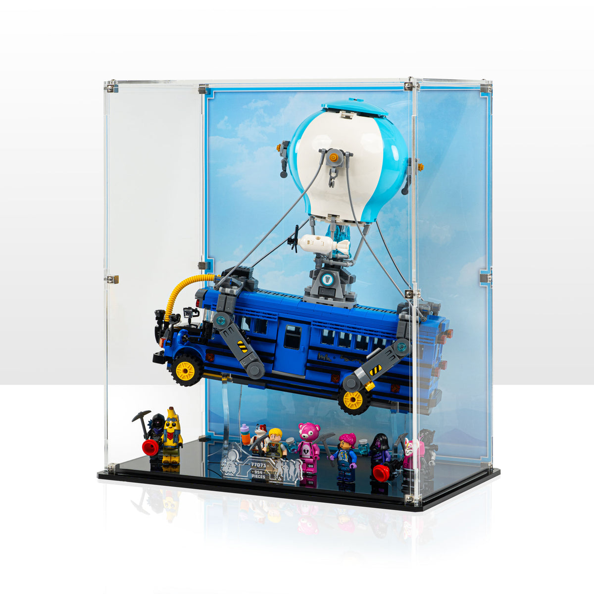 Display Case for LEGO® Fortnite™: Battle Bus (77073) — Wicked Brick