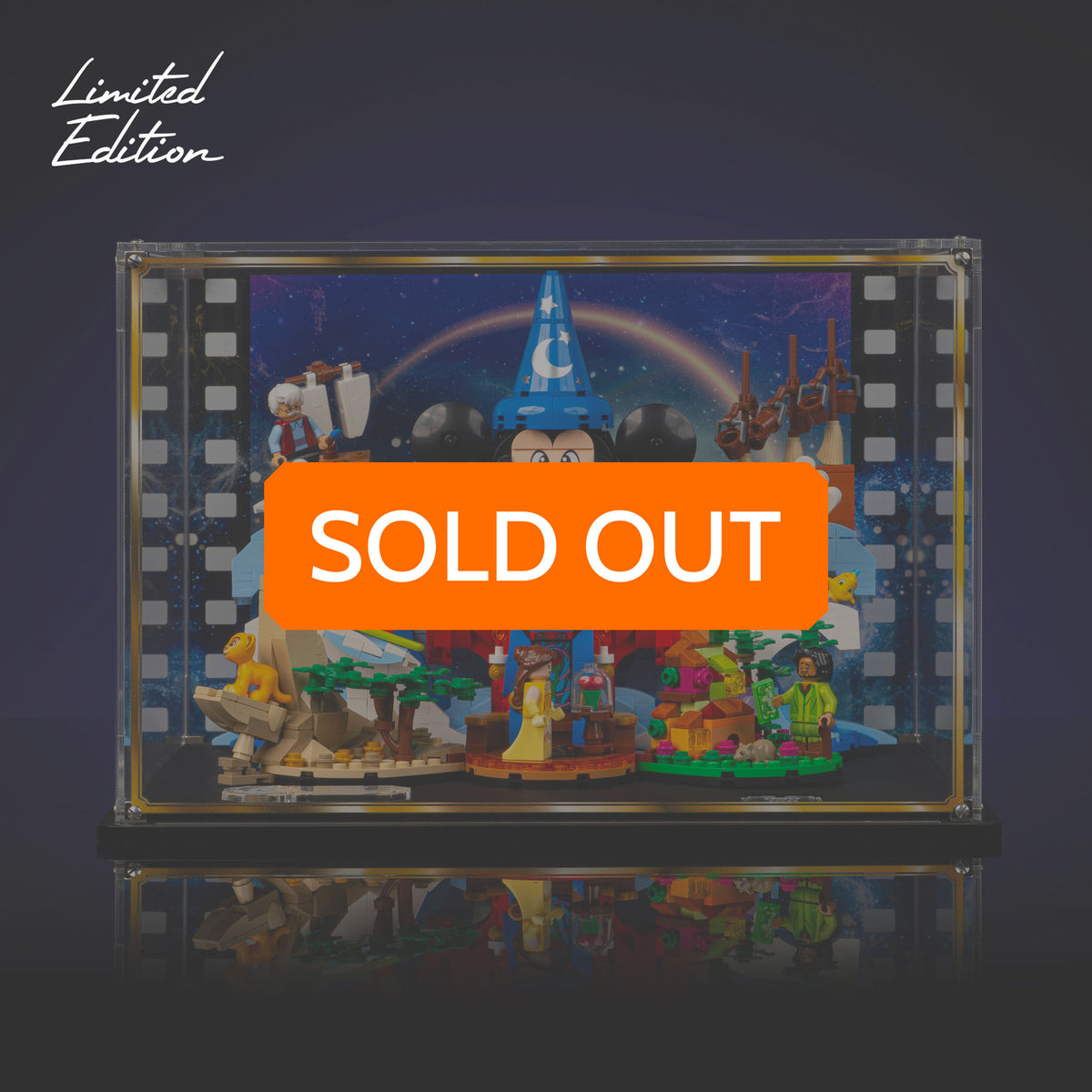 Display Case for LEGO Ideas Magic of Disney 21352 — Wicked Brick