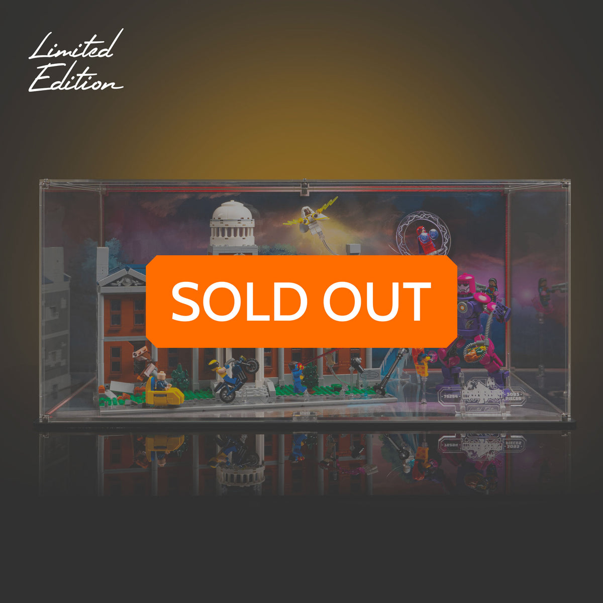 Limited Edition Display Case for LEGO® Marvel: The X-Mansion