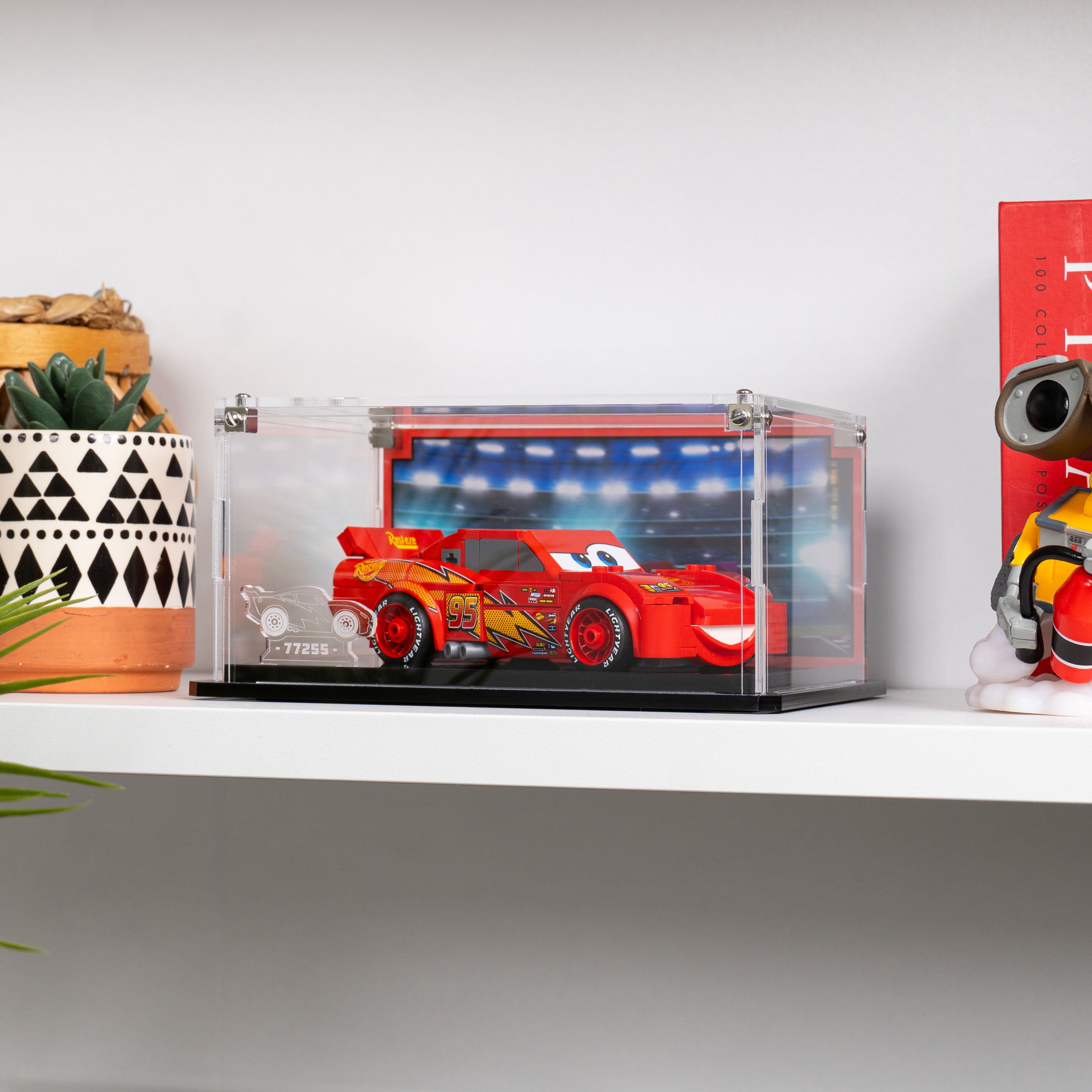 Display Case for LEGO® Disney Speed Champions Lightning McQueen (77255 ...