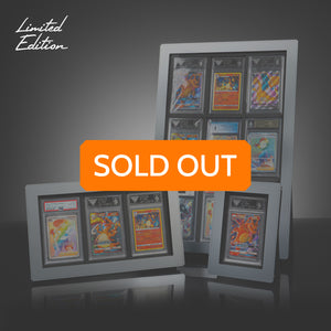 Limited Edition Silver Display Frame for Graded Trading Cards
