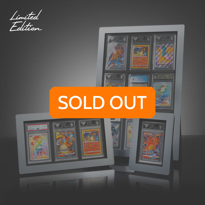 Limited Edition Silver Display Frame for Graded Trading Cards