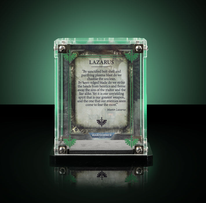 Limited Edition Display Cases for Warhammer® 40,000 Dark Angels Miniatures