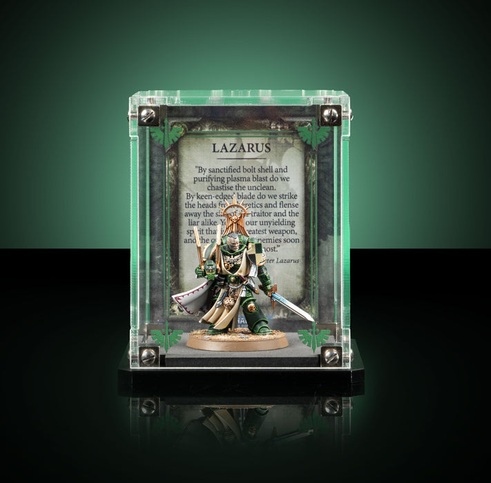 Limited Edition Display Cases for Warhammer® 40,000 Dark Angels Miniatures