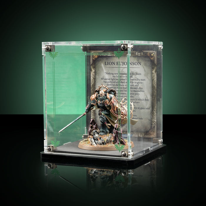 Limited Edition Display Cases for Warhammer® 40,000 Dark Angels Miniatures