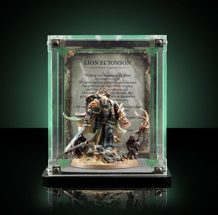 Limited Edition Display Cases for Warhammer® 40,000 Dark Angels Miniatures