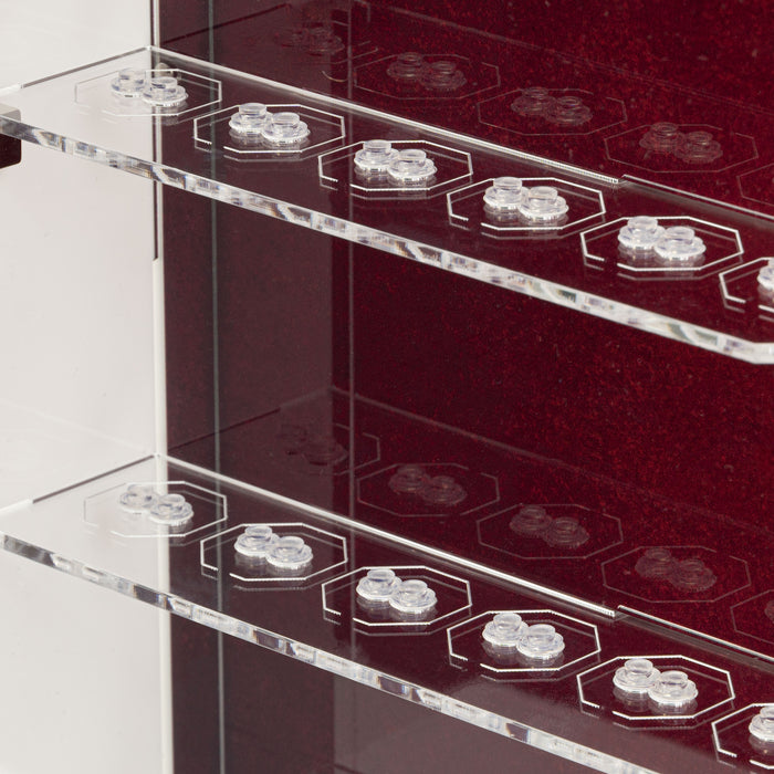 Wall Mounted Tiered Display Cases for LEGO® Minifigures