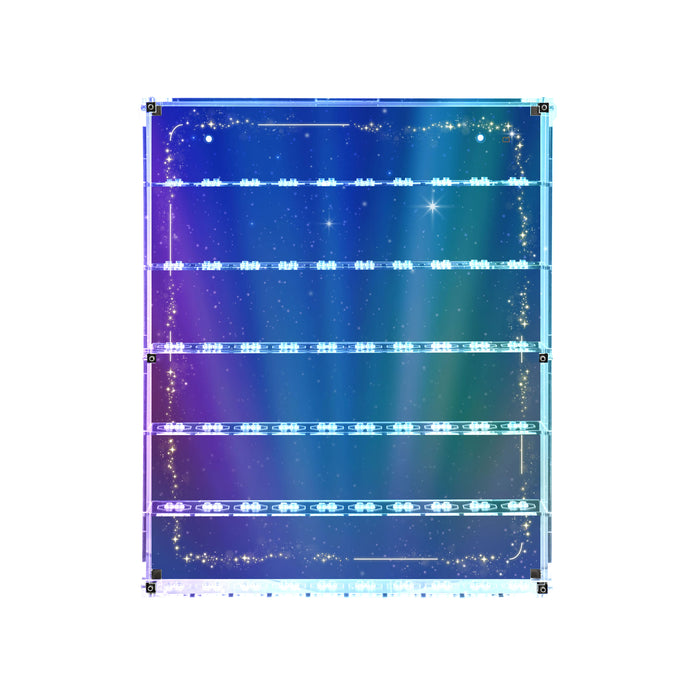 Wall Mounted Tiered Display Cases for LEGO® Minifigures