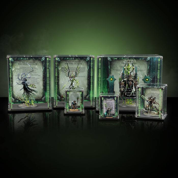 Limited Edition Display Cases for Warhammer® 40,000 Necrons