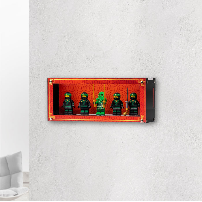 Wall Mountable Display Case for LEGO® Minifigures