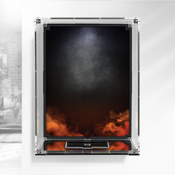 Wall Mounted Display Case for LEGO® Star Wars™ Imperial Remnant AT-RT Driver™ Helmet (75458)