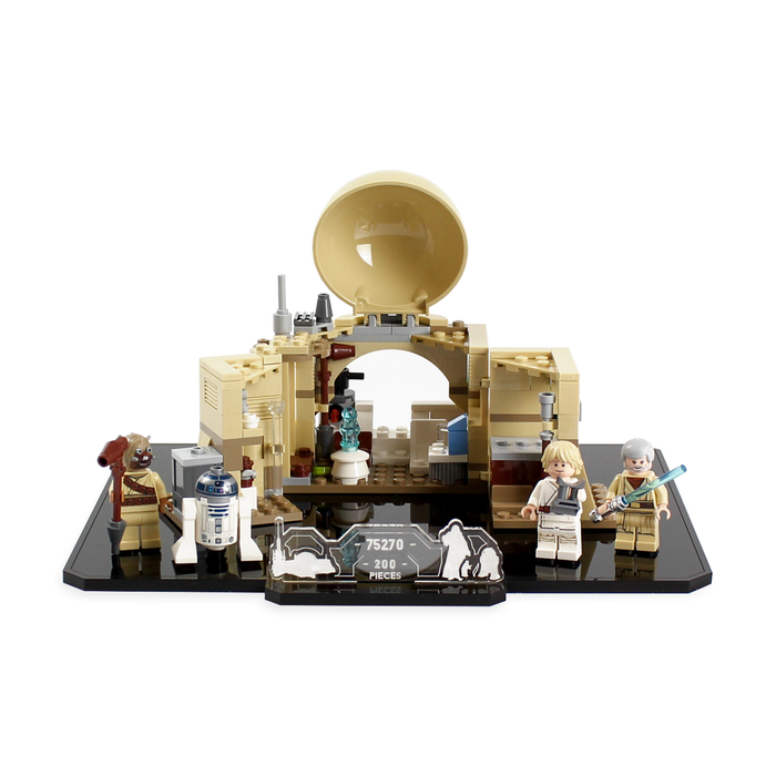 Display case for LEGO® Star Wars™ Obi-Wan's Hut (75270)