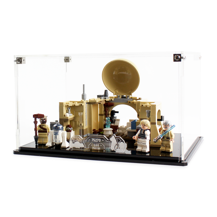 Display Case for LEGO® Star Wars™ Obi-Wan's Hut (75270) — Wicked Brick