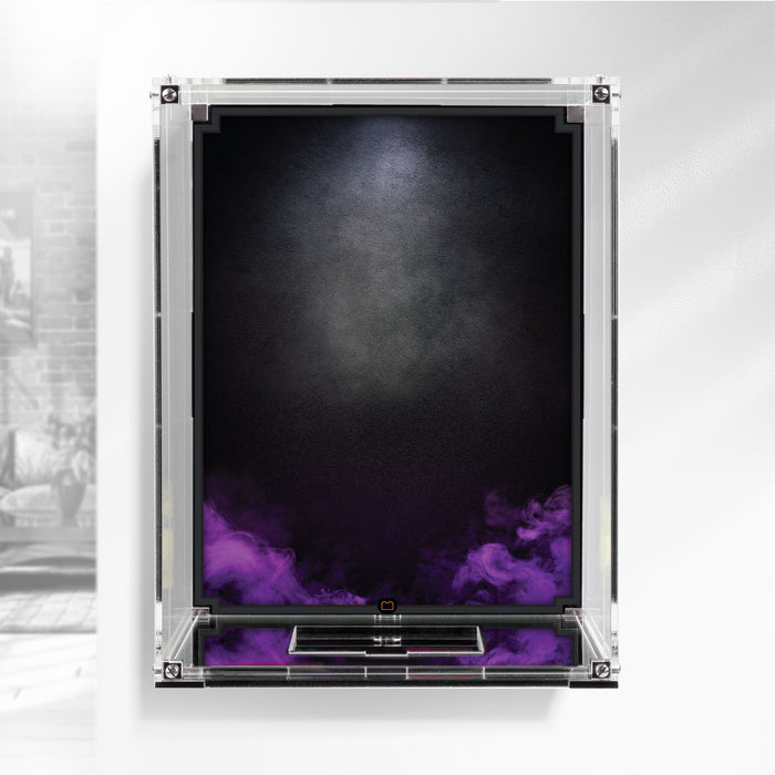 Wall Mounted Display Case for LEGO® Star Wars™ Imperial Remnant AT-RT Driver™ Helmet (75458)