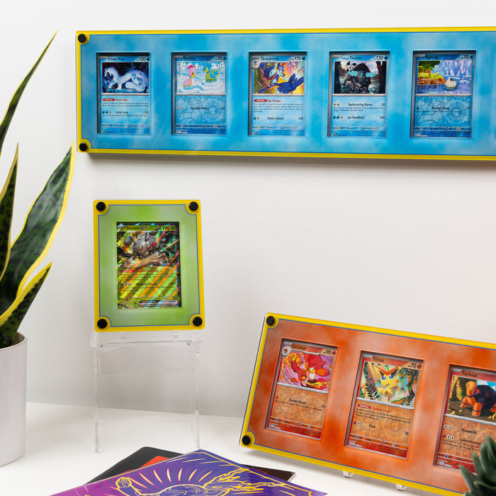2-in-1 Display Frame for Trading Card Slabs
