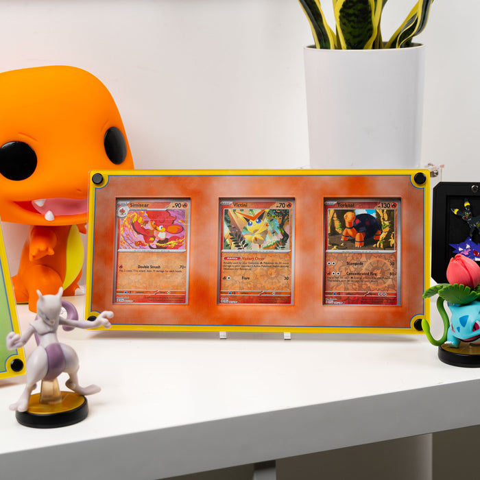 2-in-1 Display Frame for Trading Card Slabs