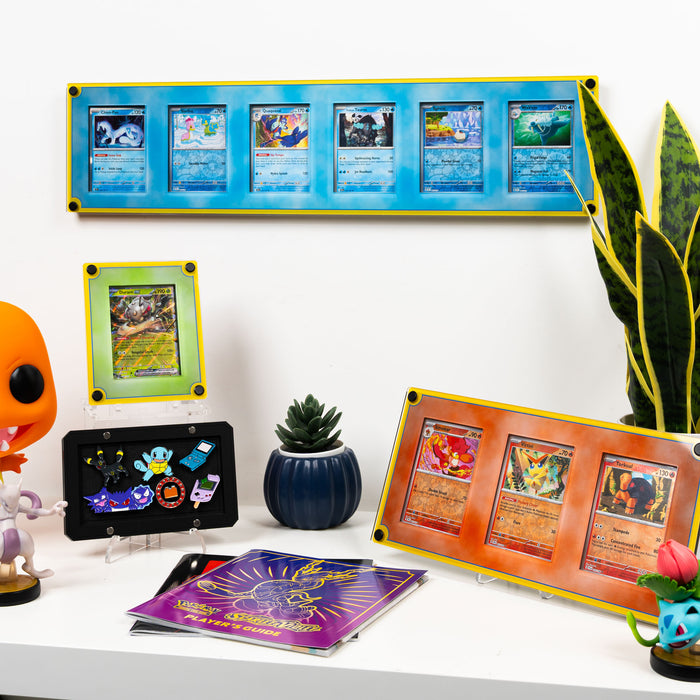 2-in-1 Display Frame for Trading Card Slabs