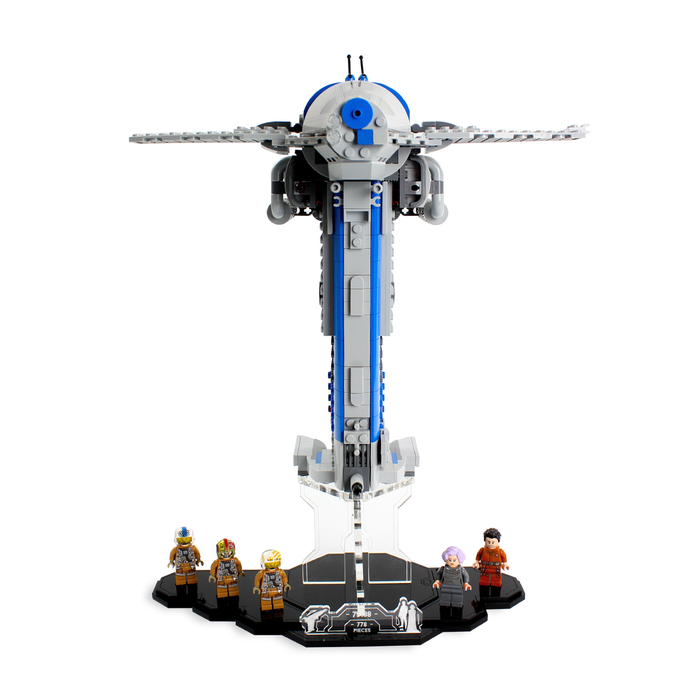 Display stand for LEGO® Star Wars™ Resistance Bomber (75188)