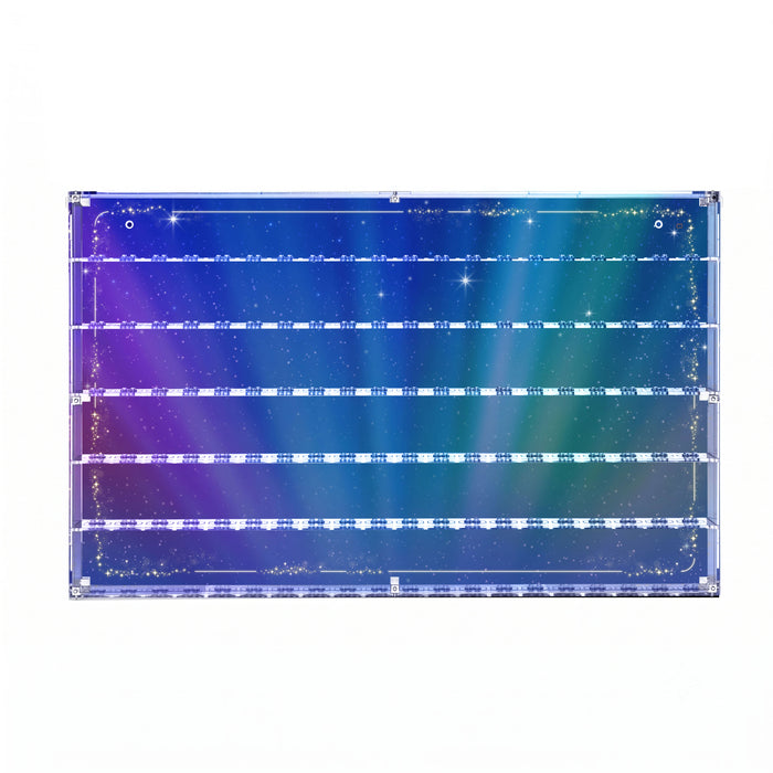 Wall Mounted Tiered Display Cases for LEGO® Minifigures