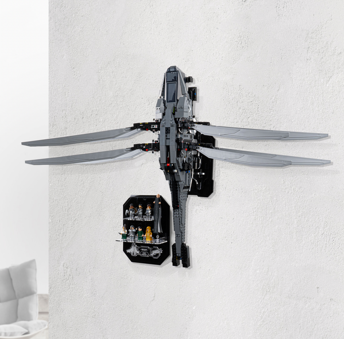 Display for LEGO Icons Dune Atreides Royal Ornithopter 10327