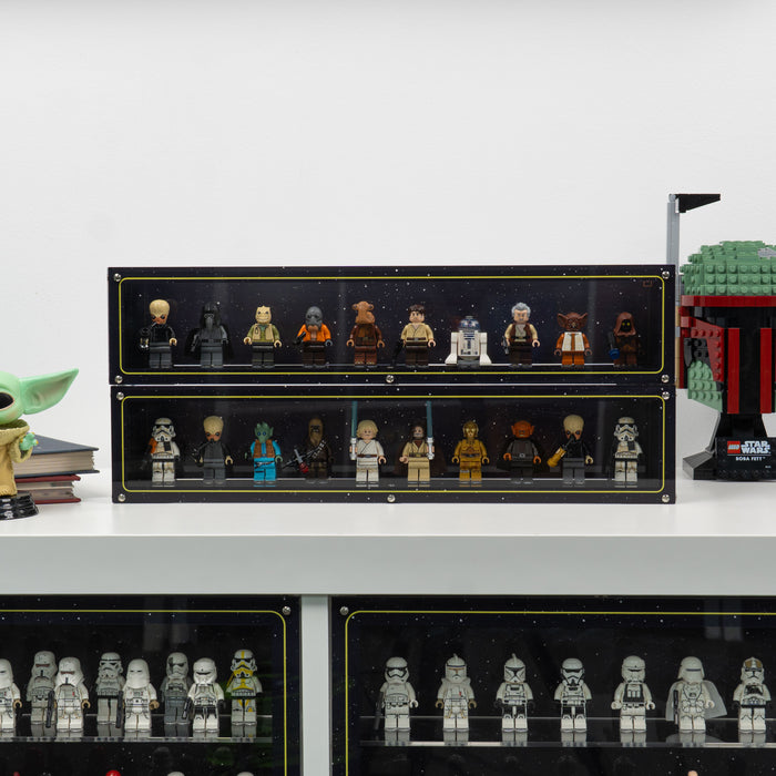 Wall Mountable Display Case for LEGO® Minifigures