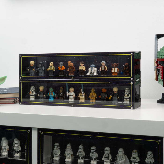 Wall Mountable Display Case for LEGO® Minifigures